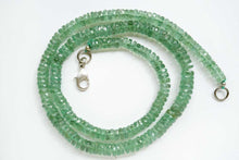 Load image into Gallery viewer, (1/2本、1本)上質 グリーンカイヤナイト ネックレス 40cm ファセットヘイシ/ディスク