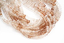 画像をギャラリービューアに読み込む, 宝石質 インペリアルトパーズ ファセット ロンデル ボタンカット