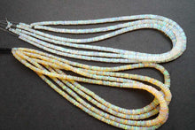 画像をギャラリービューアに読み込む, (半連/1連)宝石質 エチオピア産 オパール ファセット ヘイシ ワッシャー