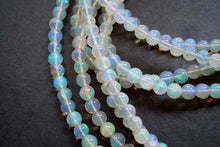 Load image into Gallery viewer, (S/M/L, 1 Strand) Fine Ethiopian Precious Opal Brown Smooth Rondelle