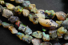 Load image into Gallery viewer, (半連/1連)エチオピア産 オパール 原石ビーズ 44cm