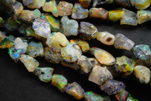 Load image into Gallery viewer, (半連/1連)エチオピア産 オパール 原石ビーズ 44cm