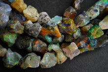 Load image into Gallery viewer, (半連/1連)エチオピア産 オパール 原石ビーズ 44cm