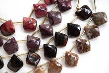 画像をギャラリービューアに読み込む, (4色)ムーアカイト リーフシェイプ レッド ココア ブラウン ミックス