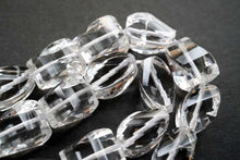 Load image into Gallery viewer, (Half row 10 grains / 1 row 20 grains) Large chocolate moonstone pear shape micro cut