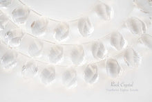 画像をギャラリービューアに読み込む, (6pcs/1連)宝石質 ロック・クリスタル ツイストドロップ スクリュードロップ