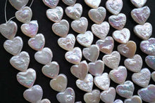 Load image into Gallery viewer, Freshwater Pearl Poppy Baroque Creo Hole White 38 cm