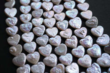 Load image into Gallery viewer, Freshwater Pearl Poppy Baroque Creo Hole White 38 cm