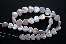 Load image into Gallery viewer, Freshwater Pearl Poppy Baroque Creo Hole White 38 cm