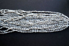 画像をギャラリービューアに読み込む, 淡水パール ホワイト 40cm ケシ風 バロック