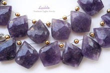 Load image into Gallery viewer, (2/10pc)レピドライト リーフシェイプ