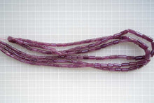 画像をギャラリービューアに読み込む, (半連/1連)上質 非加熱ルビー ファセットチューブ