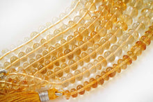 画像をギャラリービューアに読み込む, (A/B)宝石質 シトリン 22cm スムースロンデル