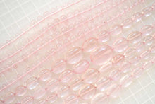 Load image into Gallery viewer, 宝石質 ローズクォーツ 21cm スムースオーバル