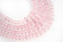 画像をギャラリービューアに読み込む, 宝石質 ローズクォーツ 20cm スムースロンデル