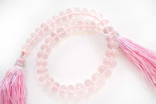 画像をギャラリービューアに読み込む, 宝石質 ローズクォーツ 20cm スムースロンデル