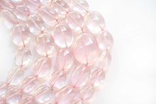 Load image into Gallery viewer, 宝石質 ローズクォーツ 21cm スムースオーバル