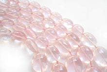 Load image into Gallery viewer, 宝石質 ローズクォーツ 21cm スムースオーバル