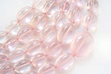 Load image into Gallery viewer, 宝石質 ローズクォーツ 21cm スムースオーバル