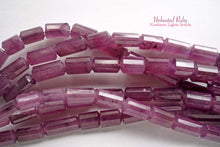画像をギャラリービューアに読み込む, (半連/1連)上質 非加熱ルビー ファセットチューブ