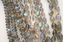 画像をギャラリービューアに読み込む, 高品質 ラブラドライト スムースロンデル スムースオーバル