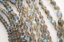 画像をギャラリービューアに読み込む, 高品質 ラブラドライト スムースロンデル スムースオーバル