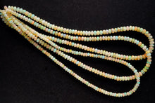 Load image into Gallery viewer, (S/M/L, 1 Strand) Fine Ethiopian Precious Opal Brown Smooth Rondelle
