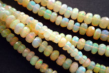 Load image into Gallery viewer, (S/M/L, 1 Strand) Fine Ethiopian Precious Opal Brown Smooth Rondelle