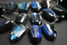 Load image into Gallery viewer, (4pc)ラブラドライト 《ブルー系》 ファセット シールド