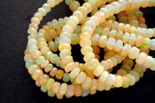 Load image into Gallery viewer, (S/M/L, 1 Strand) Fine Ethiopian Precious Opal Brown Smooth Rondelle