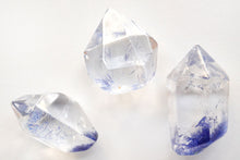 画像をギャラリービューアに読み込む, (#36-43)宝石質 デュモルチェライト イン クォーツ ルース 穴なし ファセットタンブル