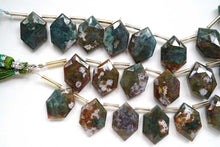 Load image into Gallery viewer, (Half Strand/1 Strand) High Quality Black Onyx Flat Chandelier Cut Micro Cut