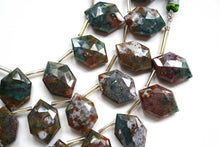 Load image into Gallery viewer, (Half Strand/1 Strand) High Quality Black Onyx Flat Chandelier Cut Micro Cut