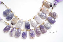 画像をギャラリービューアに読み込む, (2/10pc)ティファニーストーン ファセット ペアシェイプ