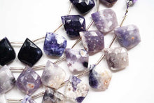 Load image into Gallery viewer, (2/10pc)ティファニーストーン ファセット リーフシェイプ