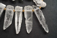 Load image into Gallery viewer, (17-18 grains per row) Himalayan Ice Crystal Faceted Fancy Cut