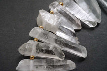 Load image into Gallery viewer, (17-18 grains per row) Himalayan Ice Crystal Faceted Fancy Cut