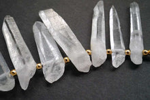 Load image into Gallery viewer, (17-18 grains per row) Himalayan Ice Crystal Faceted Fancy Cut