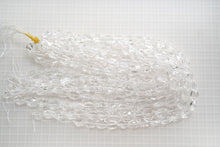 Load image into Gallery viewer, (Half row 10 grains / 1 row 20 grains) Large chocolate moonstone pear shape micro cut