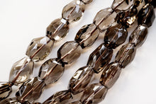 Load image into Gallery viewer, (Half row 10 grains / 1 row 20 grains) Large chocolate moonstone pear shape micro cut