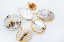 Load image into Gallery viewer, (#33-65)デンドライトアゲート 銀製ペンダント 穴あきルース