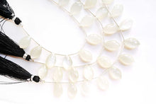 画像をギャラリービューアに読み込む, (1連)高品質 グレームーンストーン フラット シャンデリア 15.5x9mm