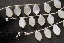 画像をギャラリービューアに読み込む, (1連)高品質 グレームーンストーン フラット シャンデリア 15.5x9mm