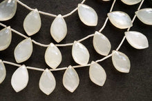 画像をギャラリービューアに読み込む, (1連)高品質 グレームーンストーン フラット シャンデリア 15.5x9mm