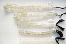 画像をギャラリービューアに読み込む, (#5-9)宝石質 セイロン ムーンストーン ロンデル / ボタン