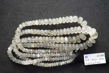 画像をギャラリービューアに読み込む, (#5-9)宝石質 セイロン ムーンストーン ロンデル / ボタン