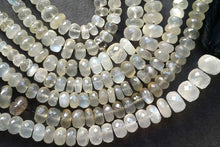 画像をギャラリービューアに読み込む, (#5-9)宝石質 セイロン ムーンストーン ロンデル / ボタン