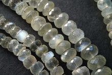 画像をギャラリービューアに読み込む, (#5-9)宝石質 セイロン ムーンストーン ロンデル / ボタン