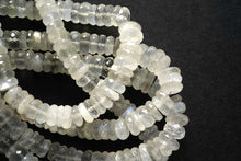 Load image into Gallery viewer, (M/L) Neon Blue Apatite Beads Faceted Rondelle