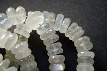 Load image into Gallery viewer, (M/L) Neon Blue Apatite Beads Faceted Rondelle